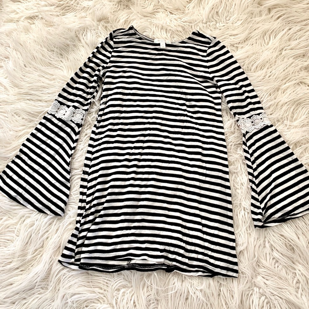 Love, Fire Striped Dress